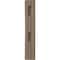 Ekena Millwork 1 3/4"W x 10"D x 10"H Large Olympic Wood Bracket, Walnut BKTW01X10X10OLWA - alternate 2